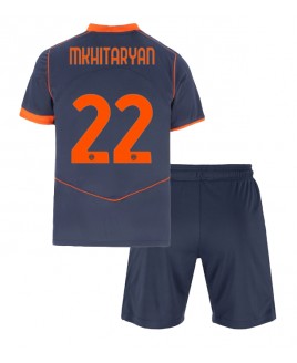 Günstige Inter Milan Henrikh Mkhitaryan #22 3rd trikot Kinder 2025-26 Kurzarm (+ Kurze Hosen)